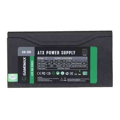 Блок живлення Gamemax GM-500 80+ APFC Black Вінниця