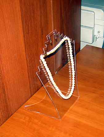 Підставка EKOSTAR під кольє №1 2 мм прозора Київ