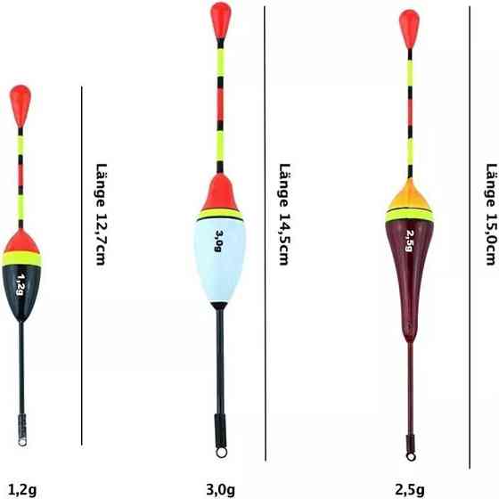 Овальні поплавки для рибалки 10 шт, пінопластові Київ