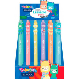 Ручка автоматична пиши-стирай 0,5 синя Лами дисплей 36шт COLORINO /36/, шт Киев - изображение 1