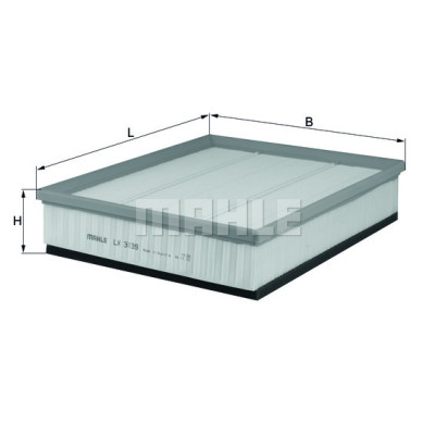 Повітряний фільтр для автомобіля Mahle LX3139 Вінниця - фото 1
