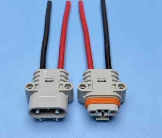 Силовой разъем герметичный 600V 100A 2 контакта (комплект мама+папа) Харьков