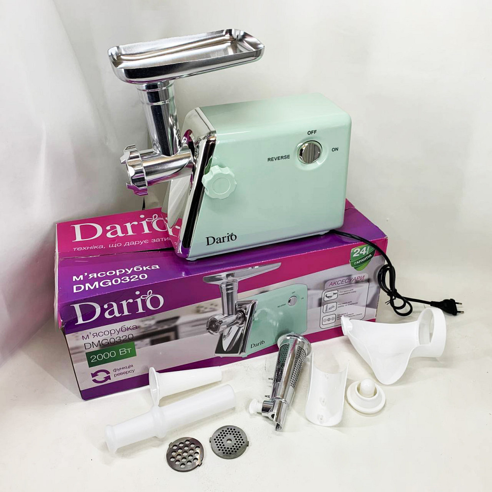 Электромясорубки с металлическими шестернями, Мясорубка с реверсом мощная многофункциональная мясорубка GV-10 Львов - изображение 5