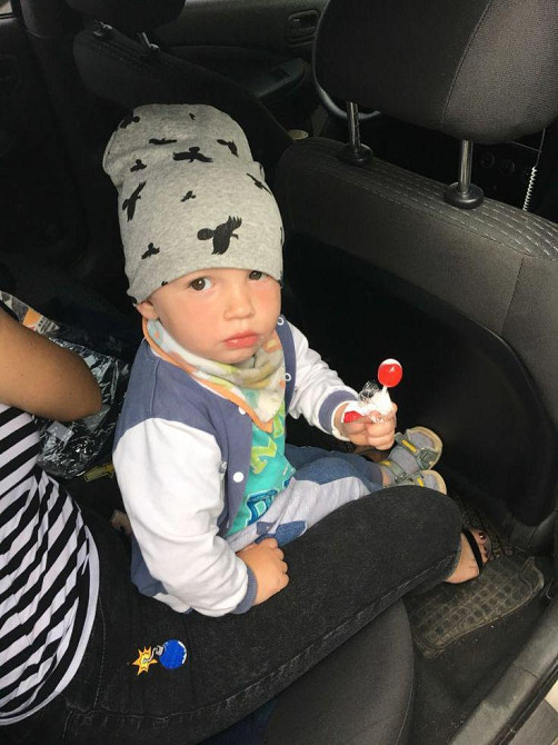 Шапка детская серая Киев - изображение 2