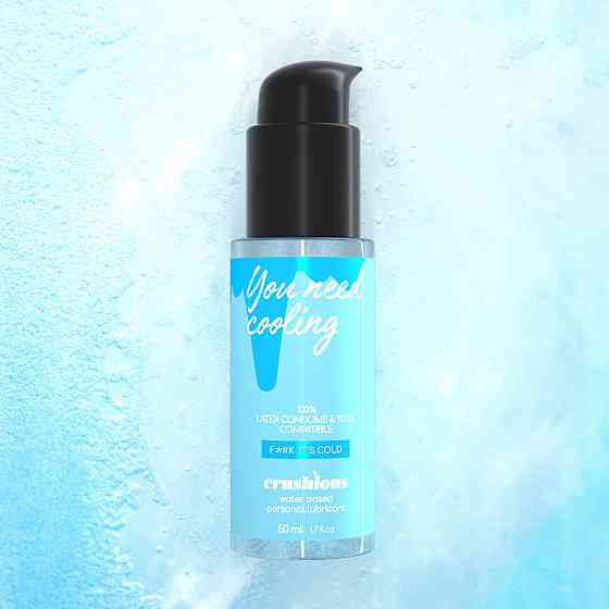 Охлаждающий лубрикант на водной основе Crushious Your Need Cooling, 50 мл Sex Aura Киев