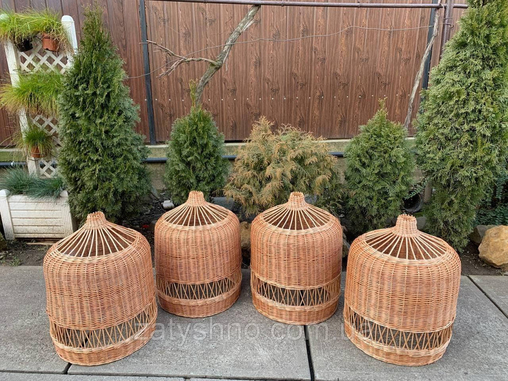 Кофейная  плетеная люстра Киев - изображение 2