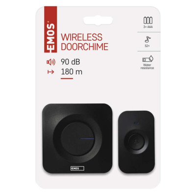 Дверной звонок EMOS беспроводной P5728 с кнопкой (P5728) Винница - изображение 10