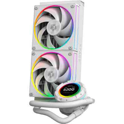 Система жидкостного охлаждения ID-Cooling SL240 WHITE Винница