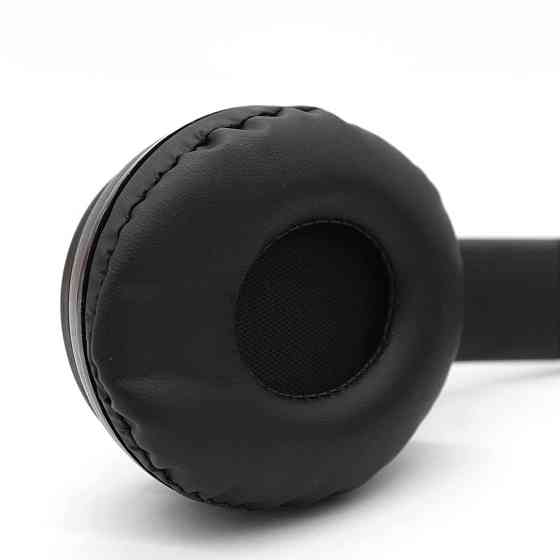 Бездротові Bluetooth навушники з мікрофоном та Mp3 плеєром, P47, Чорний / Стерео гарнітура / Накладні навушники блютуз Київ