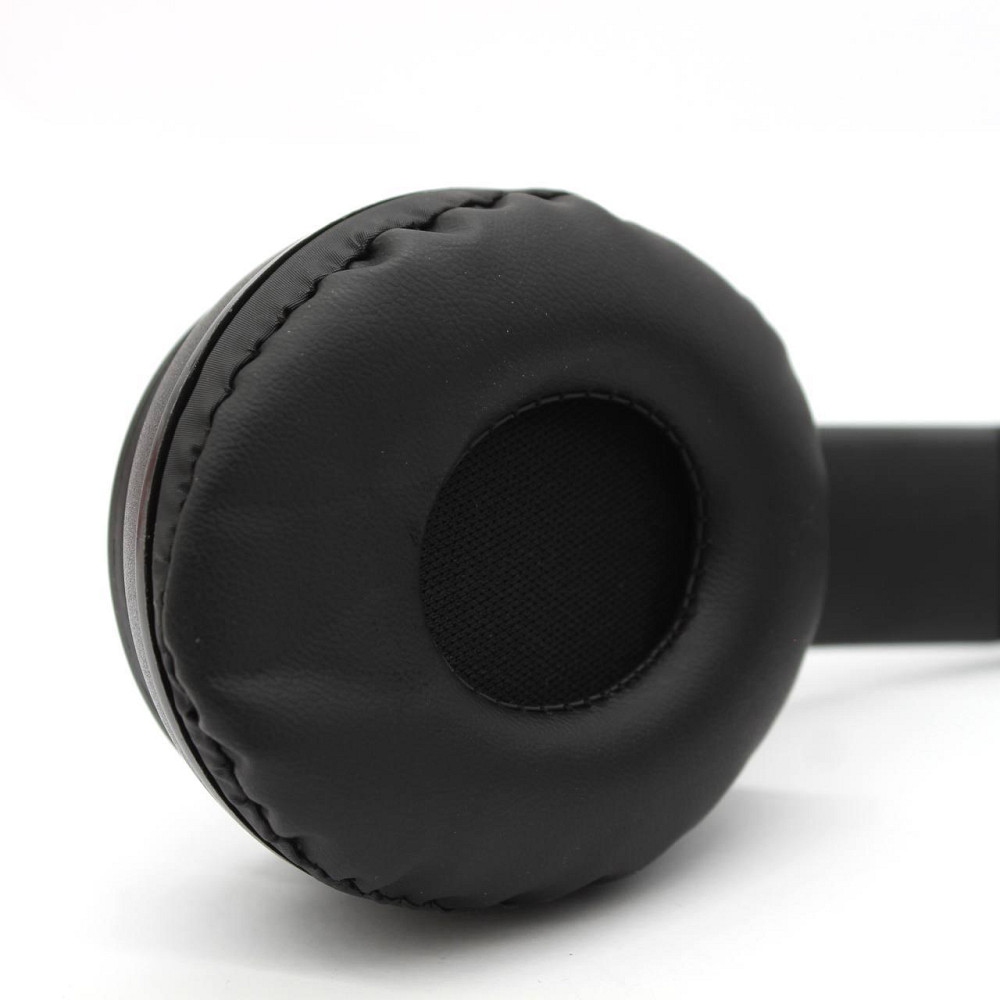 Бездротові Bluetooth навушники з мікрофоном та Mp3 плеєром, P47, Чорний / Стерео гарнітура / Накладні навушники блютуз Київ - фото 6