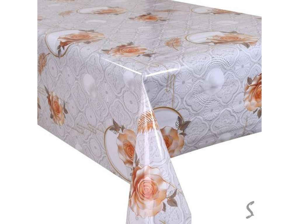 Клейонка Glossy на тканевій основі 1,37м х 20м ПВХ 3-хшар. глянсова 5990-3 ТМ STENSON Київ - фото 1