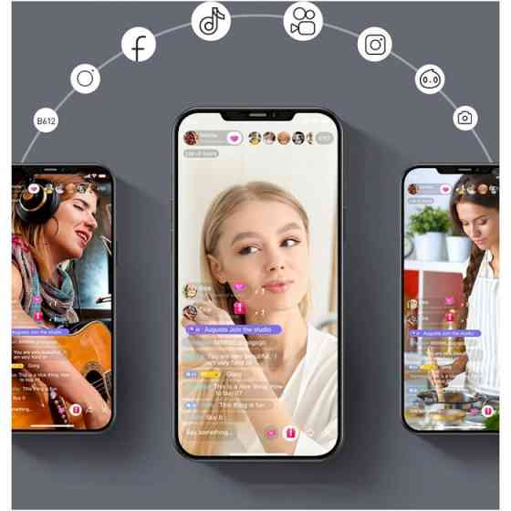 Смарт штатив Baseus 360 градусівAI Following Shot Tradid Head SUYT-B01 (Чорний) Миколаїв