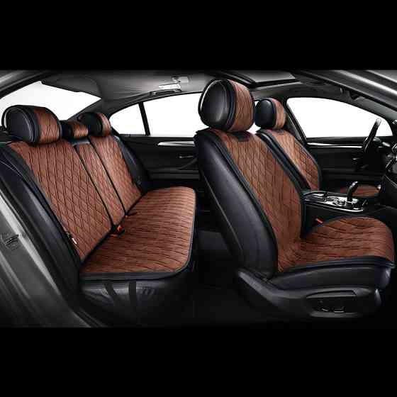 Комплект преміум накидок для сидінь Winso Pro Prestige, coffee-black Львів