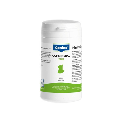Витаминно-минеральный комплекс Canina Cat-Mineral Tabs для кошек 75 г 150 табл. Киев - изображение 1