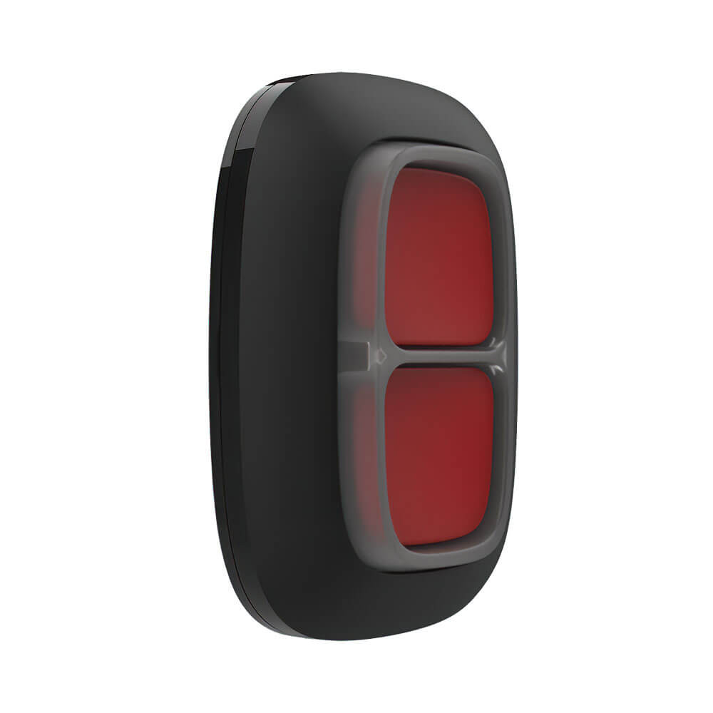 Бездротова екстрена кнопка Ajax DoubleButton (8EU) ASP black з захистом від випадкових натискань Київ - фото 5