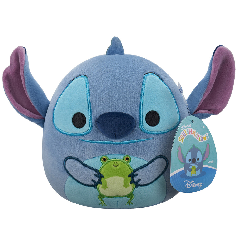 М'яка іграшка Squishmallows серії Disney - Стіч з жабкою (17 см) Дніпро - фото 7