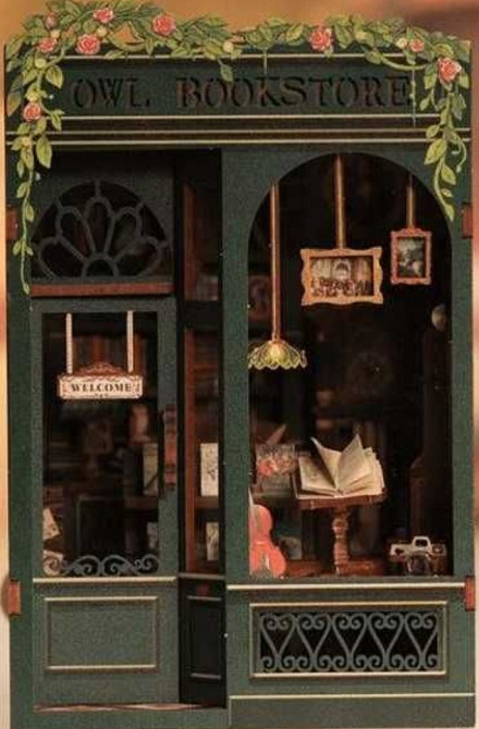 Румбокс книжный магазин совы, интерьерный конструктор своими руками. Харьков - изображение 1