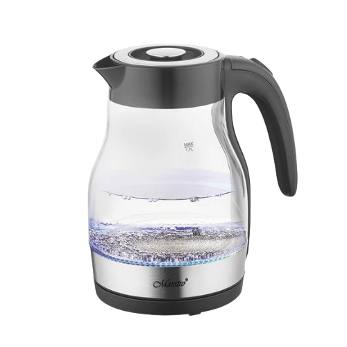Електрочайник 1,7л 2000W скло (диск) чорний MR-061-BLACK Maestro Житомир