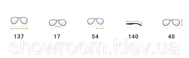 Чоловічі сонцезахисні окуляри (0445) silver Lux Київ - фото 8