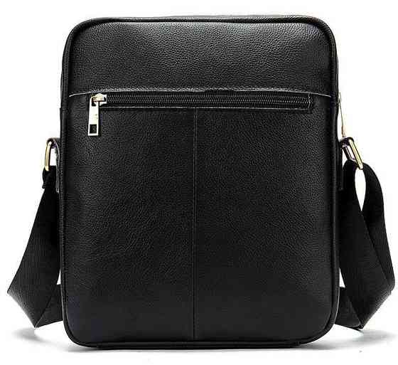 Сумка стильна чоловіча Чорна (Vintage) Київ