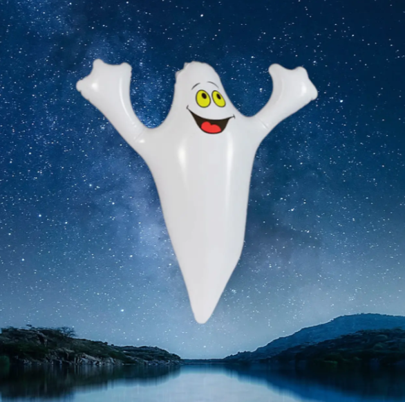 Кулька Хелловін Привид 42 на 48 см білий Київ - фото 1