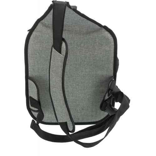 Рюкзак-переноска Trixie Savina для собак фронтальний поліестер чорний/сірий до 10 кг 30х33х26 см Київ