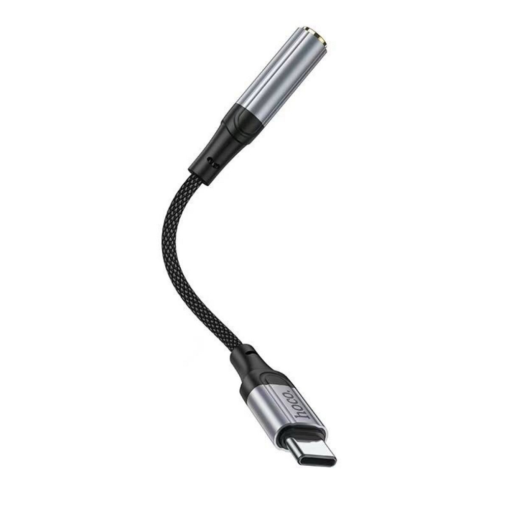 Аудiокабель HOCO LS36 Fresh Digital Type-C to 3.5 audio converter Black (6942007608886 ) Київ - фото 4