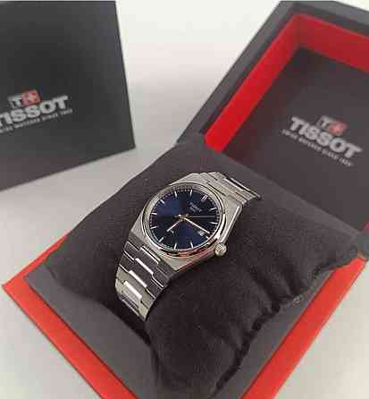 Годинник синій Tissot prx powermatic 80 Топовий Київ