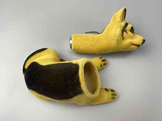 Собака з киваючою головою в машини, киваюча собачка в машину на торпеду прикраса в авто декор Мукачево