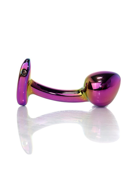Плаг Plug-Jewellery Multicolour Curved, розмір M Sex Aura Київ - фото 6