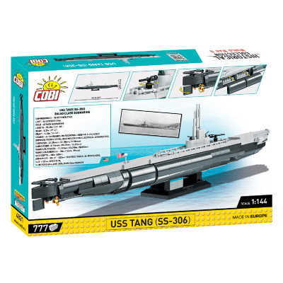 Конструктор Cobi Подлодка Танг SS-306, 777 деталей (COBI-4831) Винница - изображение 9