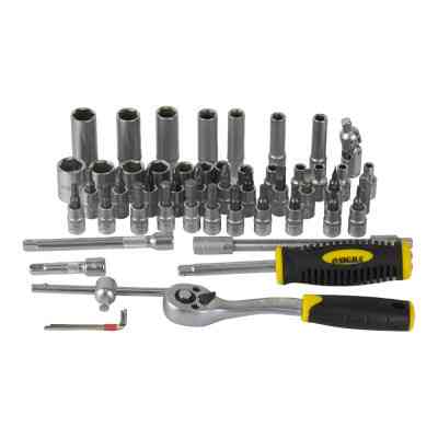 Набор инструментов Sigma насадок торцевых и бит 1/4" 53шт CrV (6003521) Винница