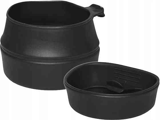 Туристична Кружка складна 250 мл з ручкою WIldo "Fold-A-Cup" (14605000) Black Нововолинськ