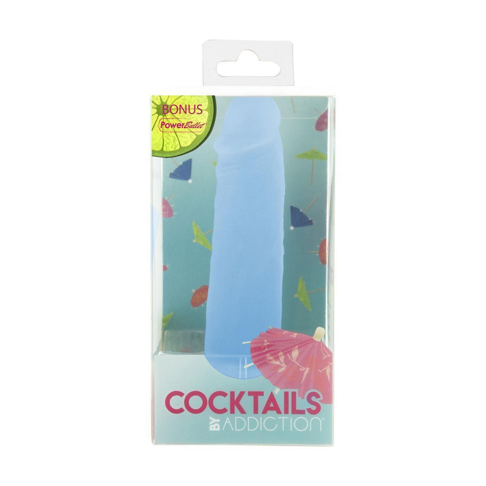 Фаллоимитатор на присоске Cocktails by Addiction – Blue Lagoon Sex Aura Киев - изображение 7