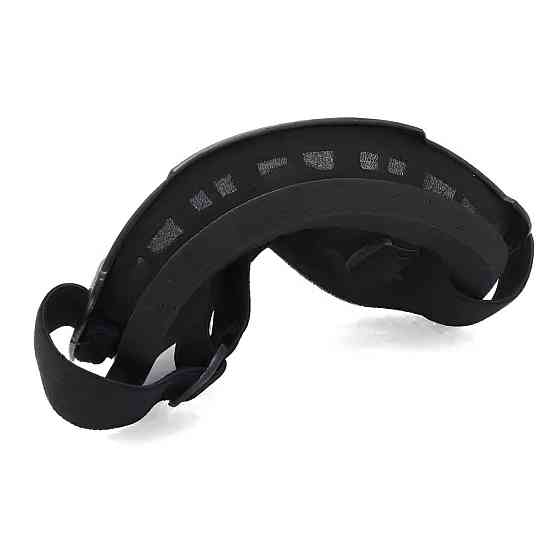 Мотоциклетна маска-окуляри RESTEQ прозора — захисна маска-трансформер для мотоцикла, квадроцикла, велосипеда, лиж та сноуборду Київ