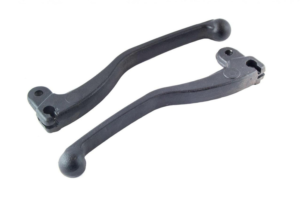 Важелі керма ЯВА 350 (пара) (алюміній) (чорні) Мукачево - фото 1