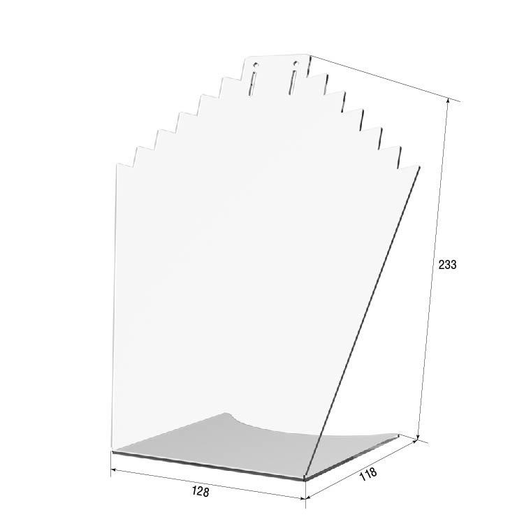 Підставка EKOSTAR під кольє №1 2 мм прозора Київ - фото 3