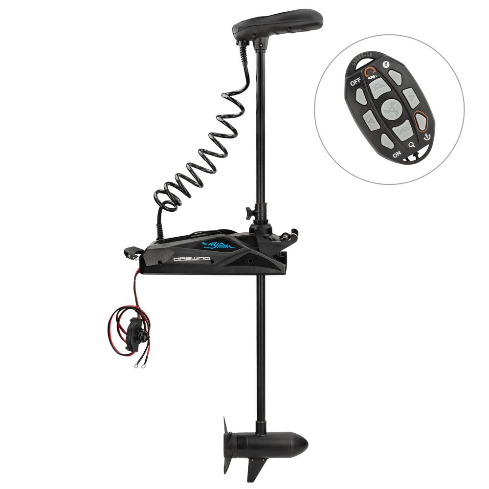 Электромотор Haswing Cayman B GPS 55lbs 12В новая коробка передач Киев - изображение 1