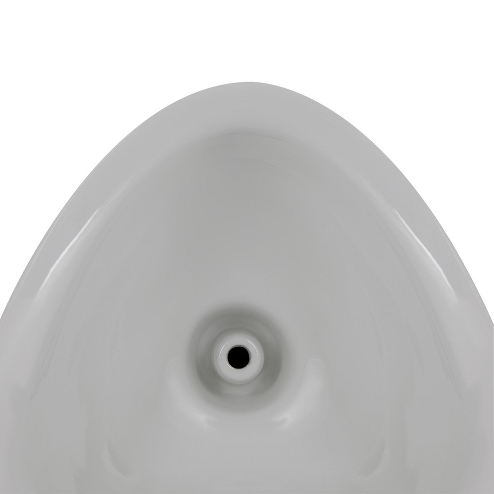 Пісуар підвісний Qtap Crow з краном-дозатором 390х330х660 White QT0588112HW Київ - фото 7