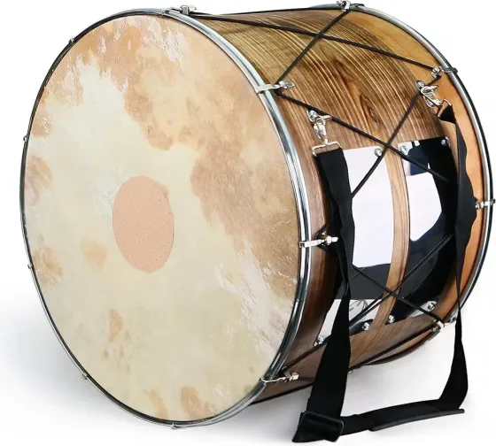 Ударна установка  Orientalny profesjonalny zestaw 51 cm. DAVUL Dhol perkusyjny NUßBAUM 100% ręcznie wykonany z naturalnej skóry Київ
