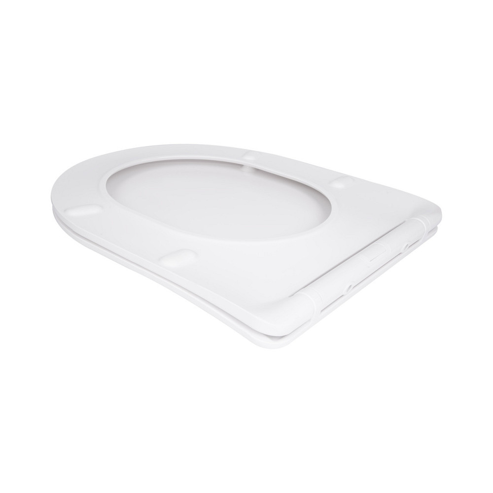 Сидіння для унітаза Qtap (Robin 490,610, Scorpio 490) з мікроліфтом Slim QTSC179W48675 Київ - фото 3