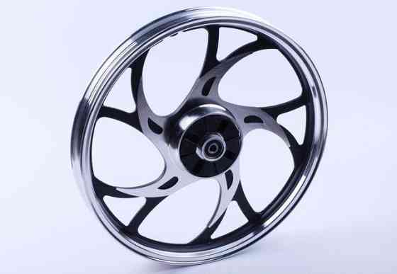 Диск задний литой 17*1,6 (барабанный тормоз, усиленный) 3,5kg на мопед Альфа Мукачево