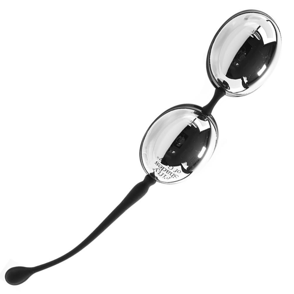 Серебристые вагинальные шарики Fifty Shades of Grey 2019 Sex Aura Киев - изображение 1
