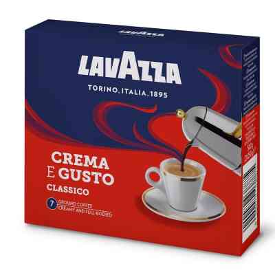 Кава Lavazza Crema&amp;Gusto Dolce мелена 2х250 г (8000070038875) Вінниця