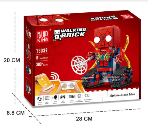 Конструктор на ДУ Людина Павук MOULD KING Кам'янець-Подільський