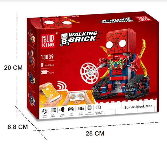 Конструктор на ДУ Человек Паук MOULD KING Каменец-Подольский - изображение 2