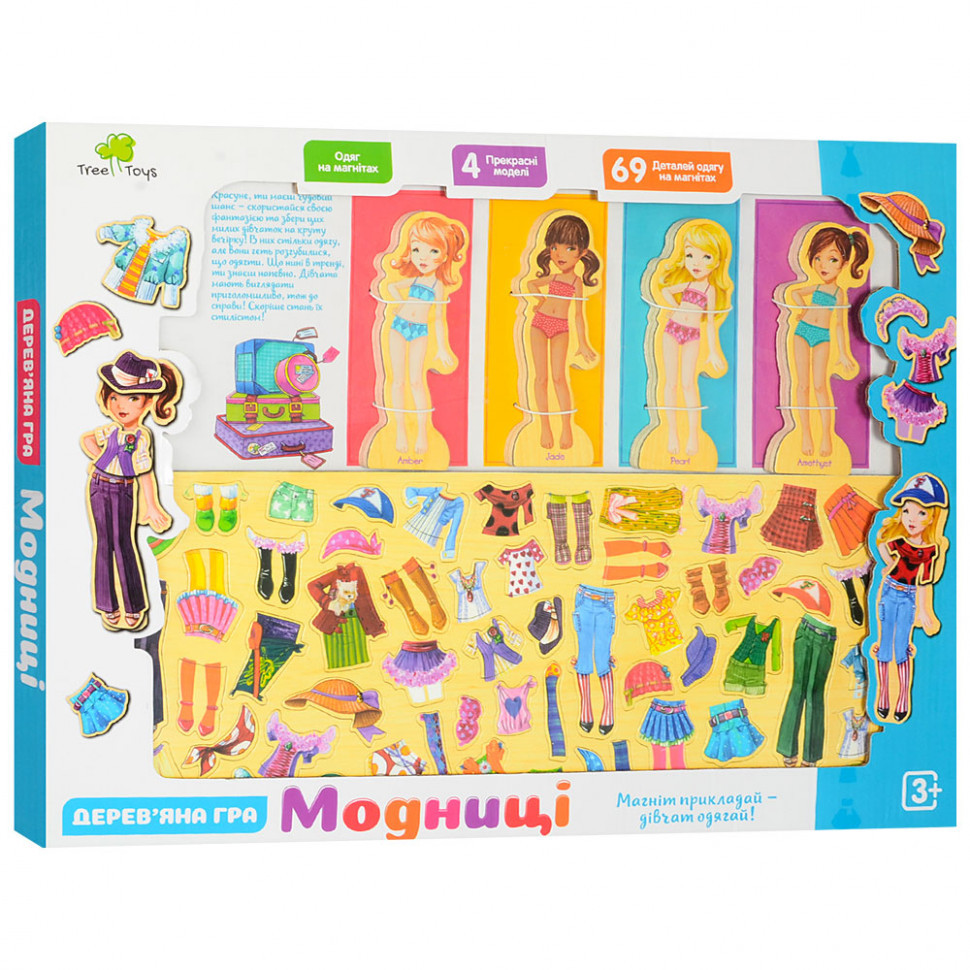 Детская игра Гардероб MD 1076 на магнитах Винница - изображение 3