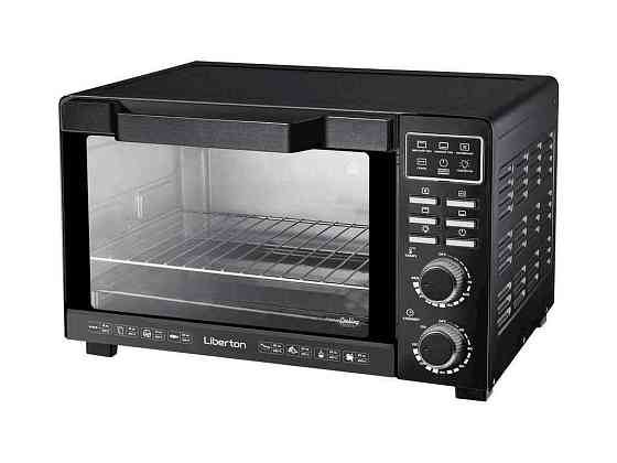 Електродуховка 2000Вт 50л LEO-501E Black ТМ LIBERTON Київ