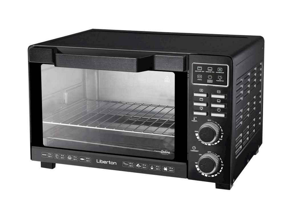 Електродуховка 2000Вт 50л LEO-501E Black ТМ LIBERTON Київ - фото 1