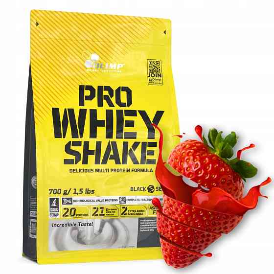 Протеин Olimp Pro Whey Shake 700 г, Strawberry Луцк